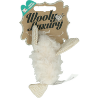 Wooly Luxury Vogel Wit