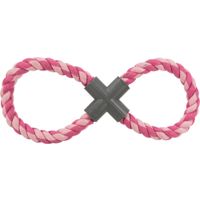 Trixie Dubbel-trekspeeltje touw - 3 stuks