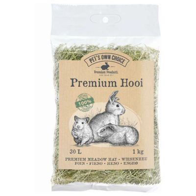 Pet's Own Choice Premium hooi Foto van Pet's Own Choice Premium hooi