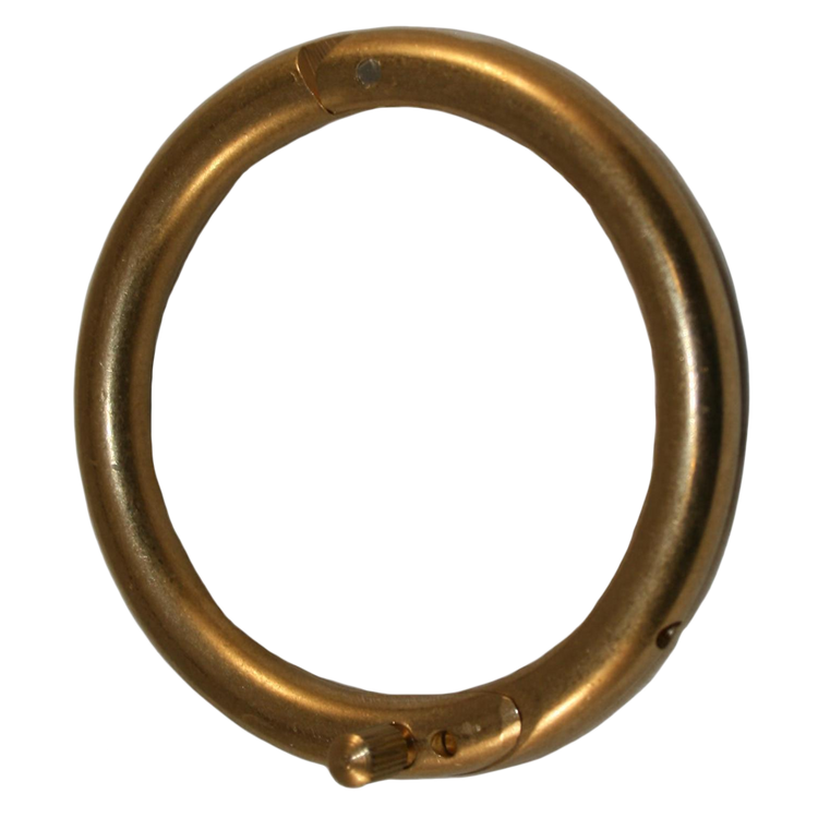 Foto van Stierring messing 61 mm + schroef