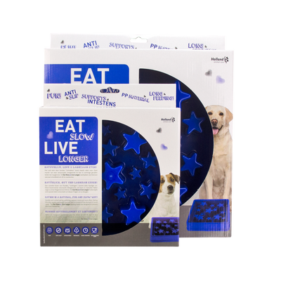 Foto van Eat Slow Live Longer Star Blue S