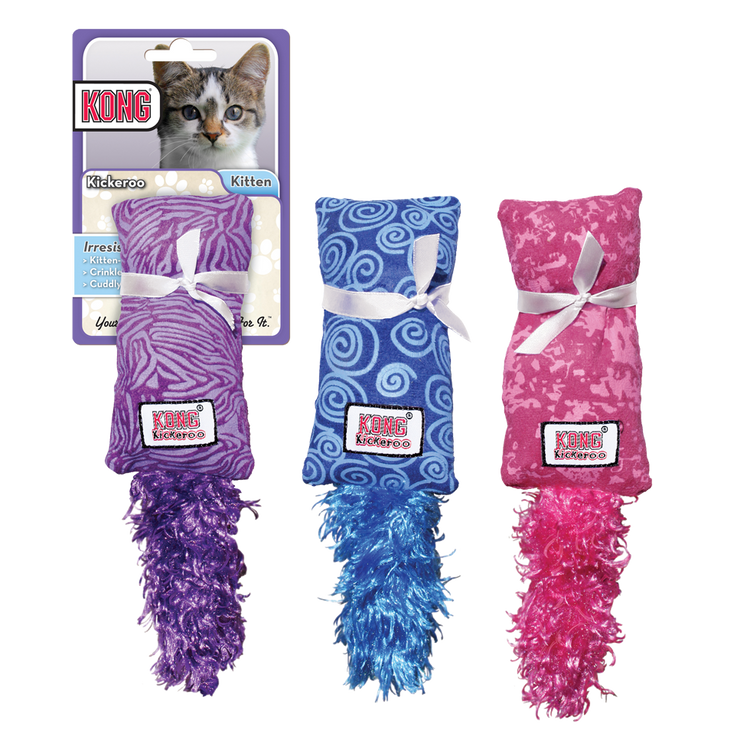 Foto van KONG Cat Kickeroo Kitten