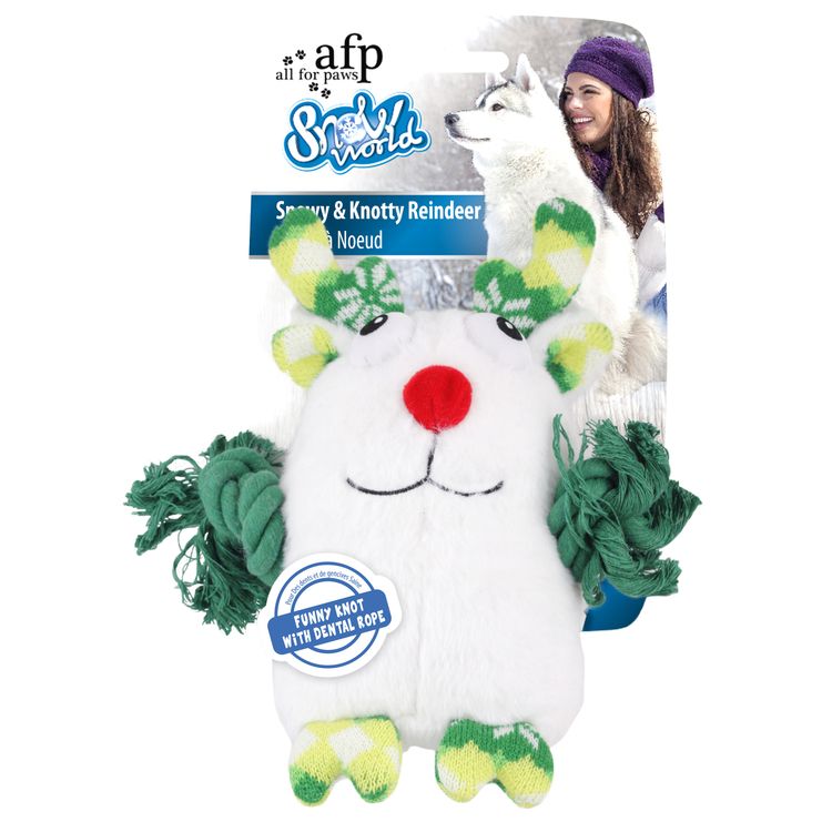 Foto van AFP Snowy en Knotty Reindeer (23x23x9cm)