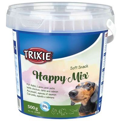 Foto van Trixie Soft Snack Happy Mix - 4 stuks