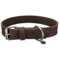 Trixie Rustic vetleer-halsband
