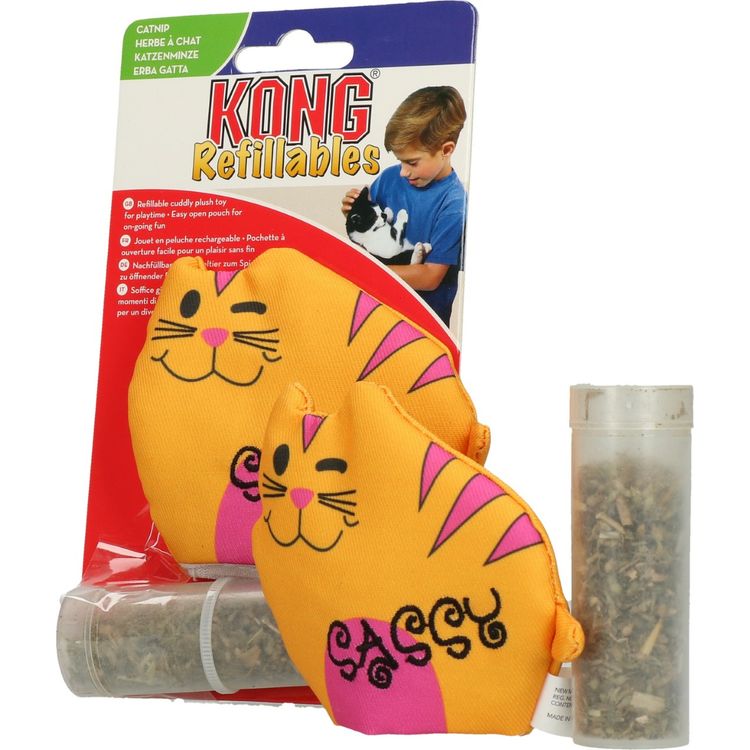 Foto van KONG Refillables Purrsonality Sassy
