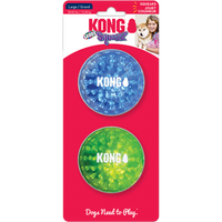 KONG Squeezz® Geodz 2-pk Assorted Lg