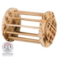 Trixie Hooiruif met deksel hout/gevlamd