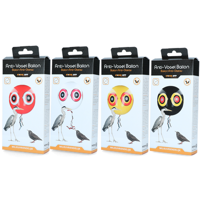 Foto van Knock Off Schrikballon Zwart