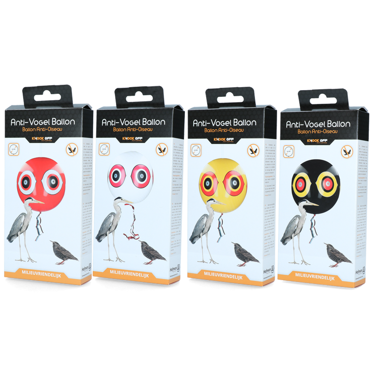 Foto van Knock Off Schrikballon Zwart