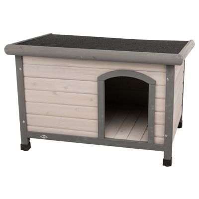 Trixie natura hondenhok Classic plat dak Foto van Trixie natura hondenhok Classic plat dak