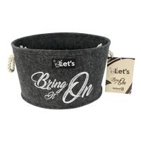 Let&#039;s Stuff It Bring it On Antraciet