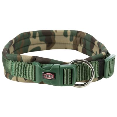 Trixie Premium halsband extra breed neopreen-stoffering Foto van Trixie Premium halsband extra breed neopreen-stoffering