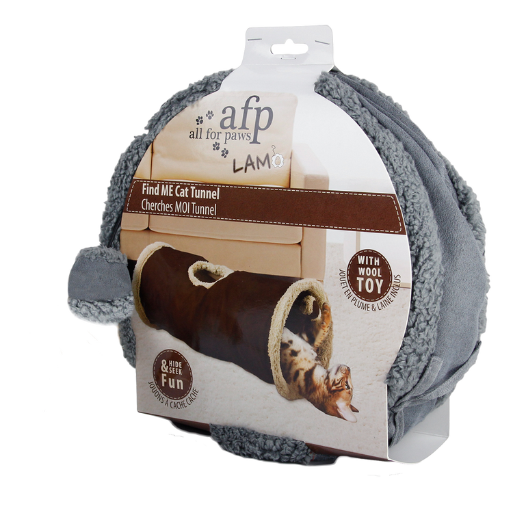 Foto van AFP Lambswool - Find Me Cat Tunnel