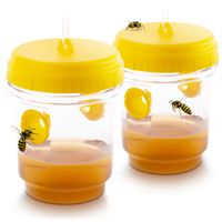 Wespenval 2-delige set - Natuurlijke wespenvanger voor binnen en buiten - Gardigo