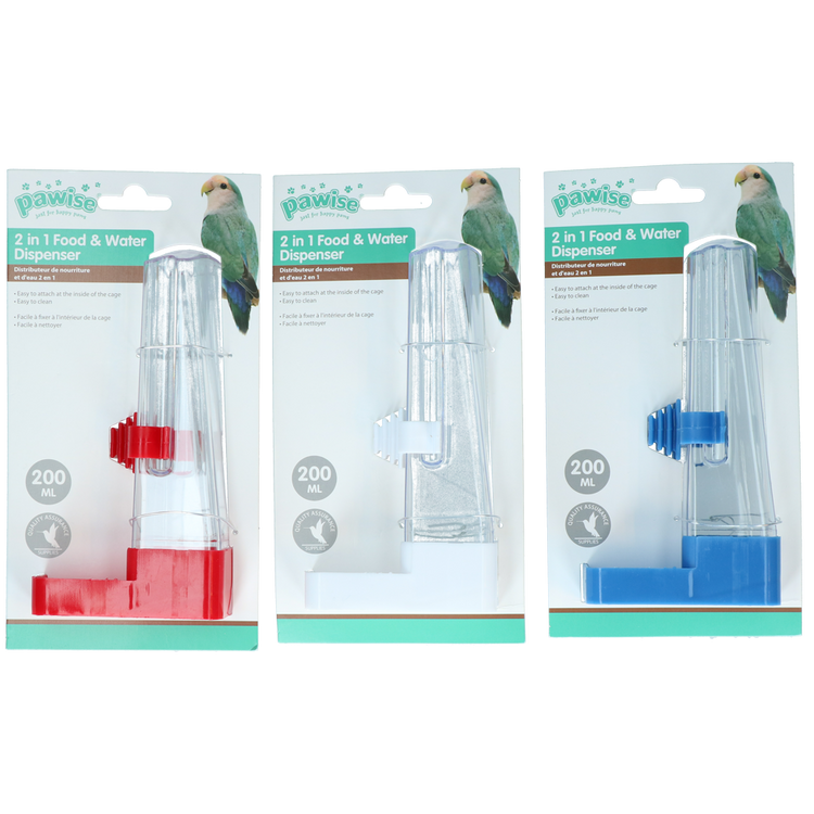 Foto van Pawise Fountain and Feeder. 200 ml/16 cm