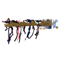 Birrdeeez Parkieten Sekelstok en katoen + bel 40 cm