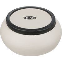 Trixie Voer/waterbak keramiek/rubberrand