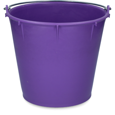 Foto van Emmer 7 l met beugel paars