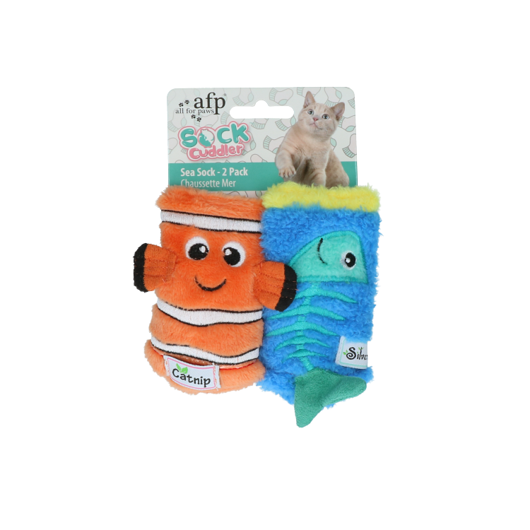 Foto van AFP Sock cuddler - Sea sock - 2 pack