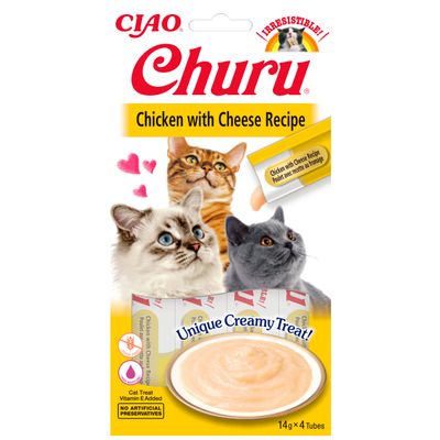 Foto van INABA CHURU CAT Chicken With Cheese.