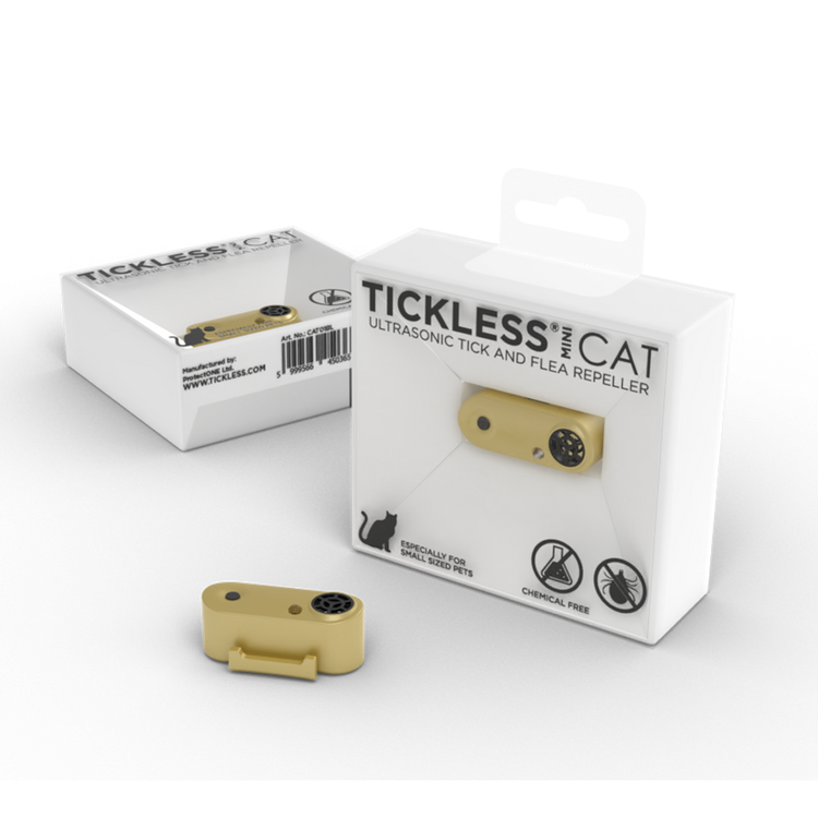 Foto van Tickless Cat Goud oplaadbaar