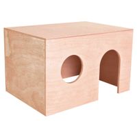 Trixie Huis cavia&#039;s hout - 2 stuks