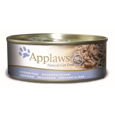 Foto van Applaws Kattenvoer Blik Ocean Fish 156 gr.