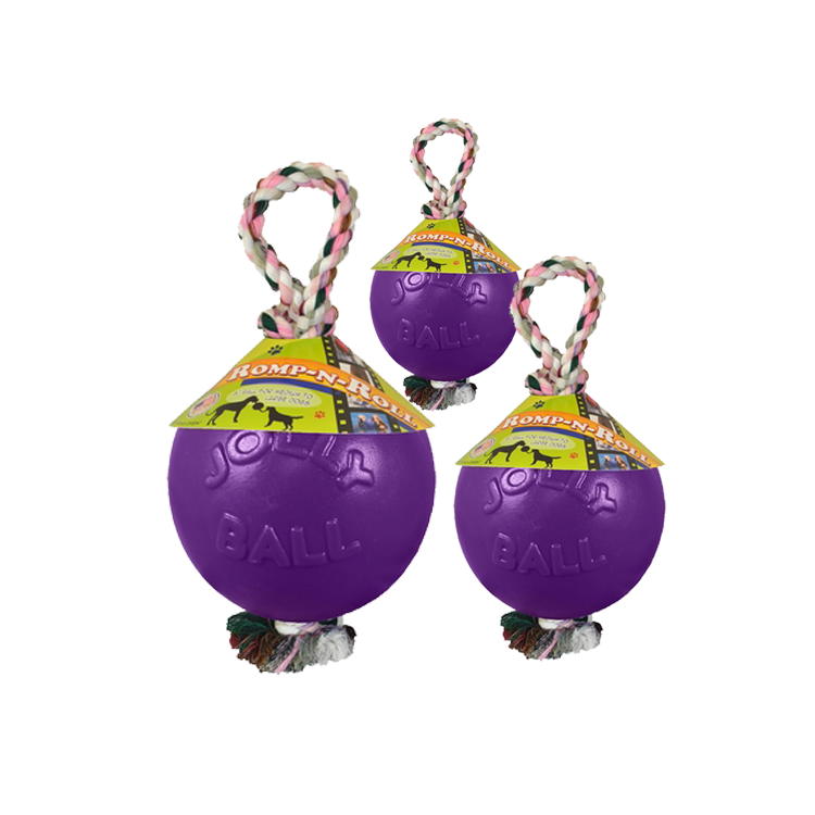 Foto van Jolly Ball Romp-n-Roll 15cm Paars