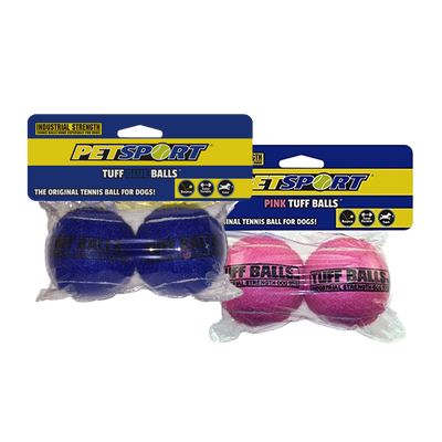 Foto van Tuff Blauwe Balls 6 cm 2-Pack