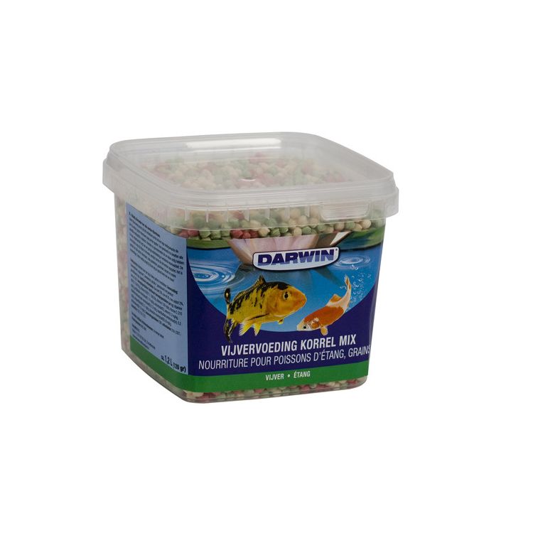 Foto van Darwin Vijvervoeding korrel mix
