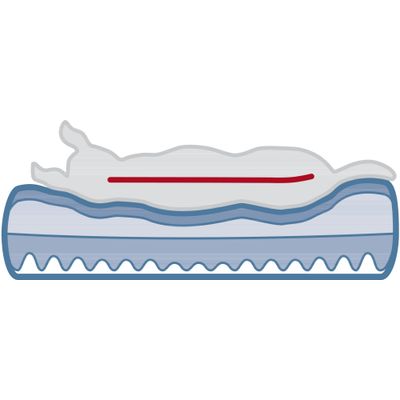 Foto van Trixie Vital comfort matras Bendson