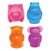 KONG Squeezz Jels M 7.6 cm x 5 cm Multicolor