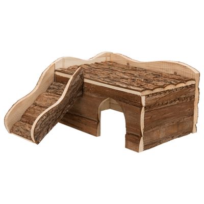 Foto van Trixie Huis Ineke grote hamsters schorshout