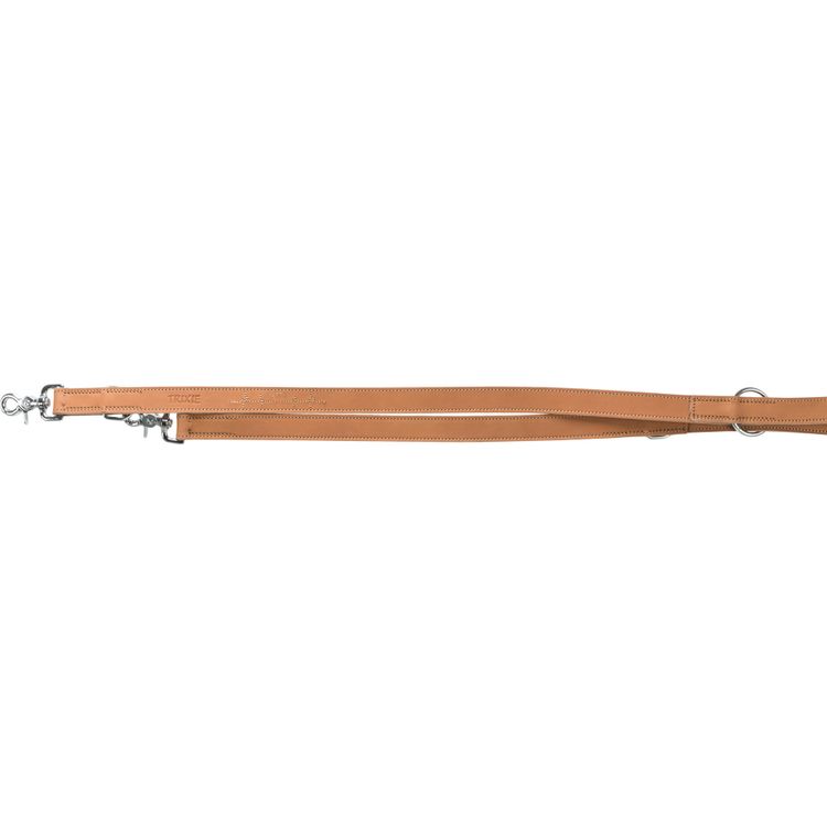 Trixie Rustic verstelbare vetleer-riem Heartbeat Foto van Trixie Rustic verstelbare vetleer-riem Heartbeat