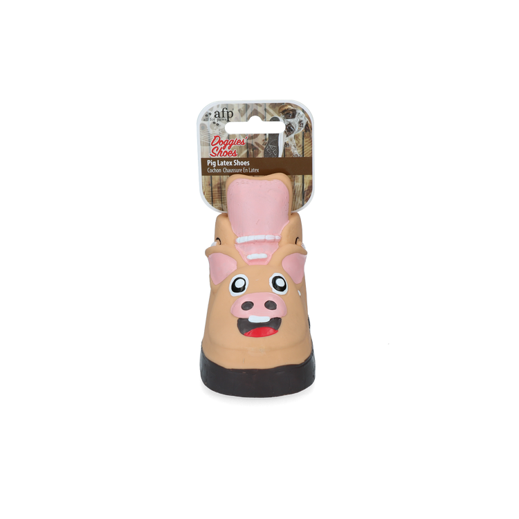 Foto van AFP Doggies&#039; Shoes-Pig dog latex shoes