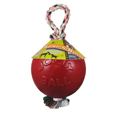 Foto van Jolly Ball Romp-n-Roll 20 cm Rood