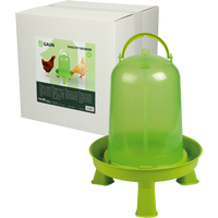 Pluimvee drinktoren 5 l green lemon op pootjes