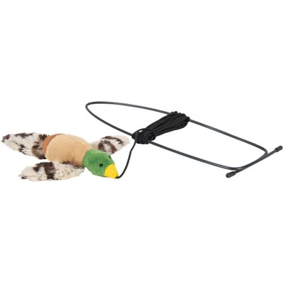 Foto van Trixie Vogel voor deurkozijn pluche