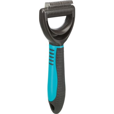 Foto van Trixie Universele Kam fijn kunststof/metalen tanden - 2 stuks