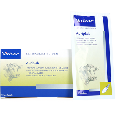 Foto van Auriplak anti-vliegenplaatjes (excl. Pijl) REG NL VRIJ