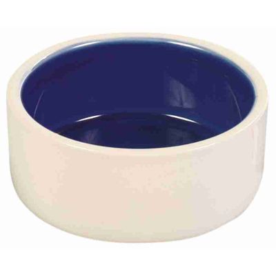 Foto van Trixie Voer/waterbak keramiek - 4 stuks