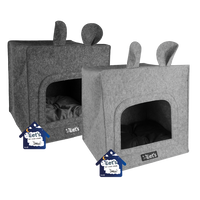 Let&#039;s sleep Pet Cave Chunk Grijs