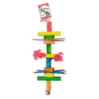 Birrdeeez Parkiet Houten speelgoed 35 cm