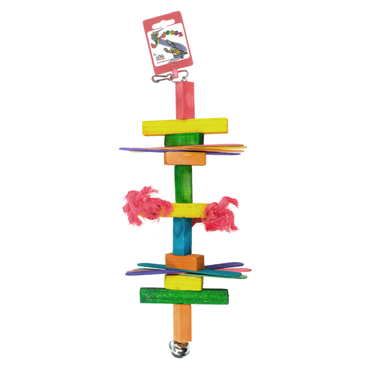Foto van Birrdeeez Parkiet Houten speelgoed 35 cm