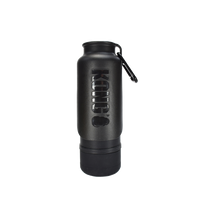 KONG H2O 700 ml geïsoleerde waterfles zwart