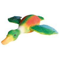 Trixie Eend dierenstem latex/polyestervlies - 3 stuks