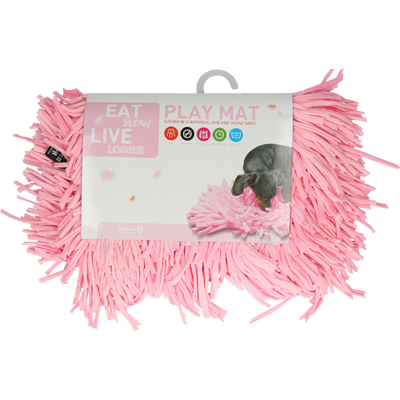 Foto van Eat Slow Live Longer Play Mat Pink