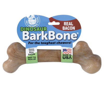 Foto van Pet Qwerks Dino Bacon en Nylon - XXXL