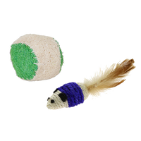 Jackson Galaxy Rope Mouse w/Ball